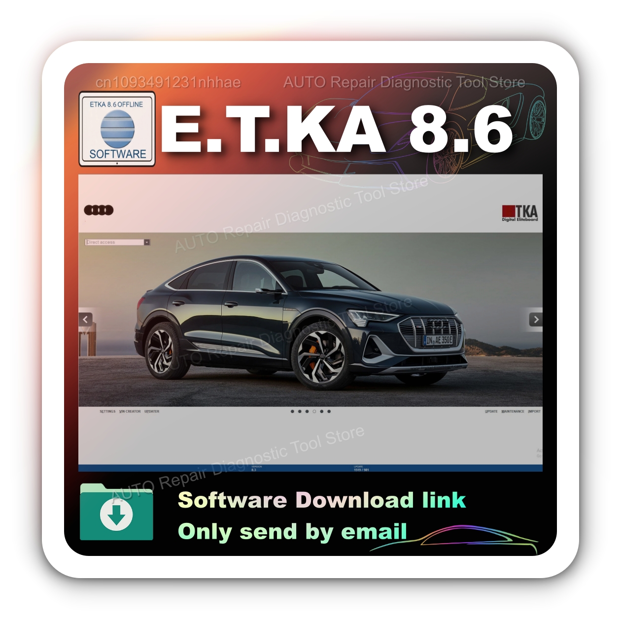Electronics Repair Parts - 2025 HOT! Etka 8.6 software Auto