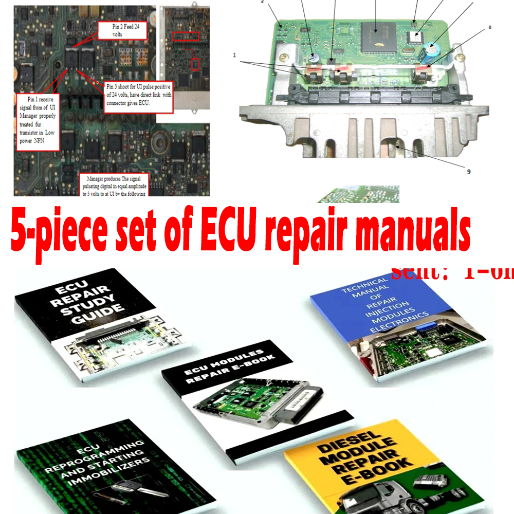 5 PCS ECU REPAIR Manuals Repai - Electronics Repair Guide review and price