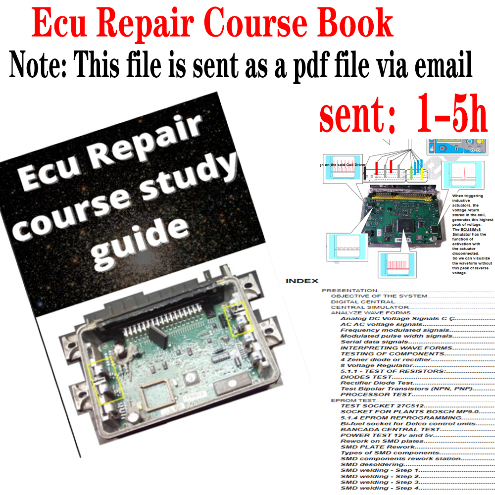 5 PCS ECU REPAIR Manuals Repai - Electronics Repair Guide review and price