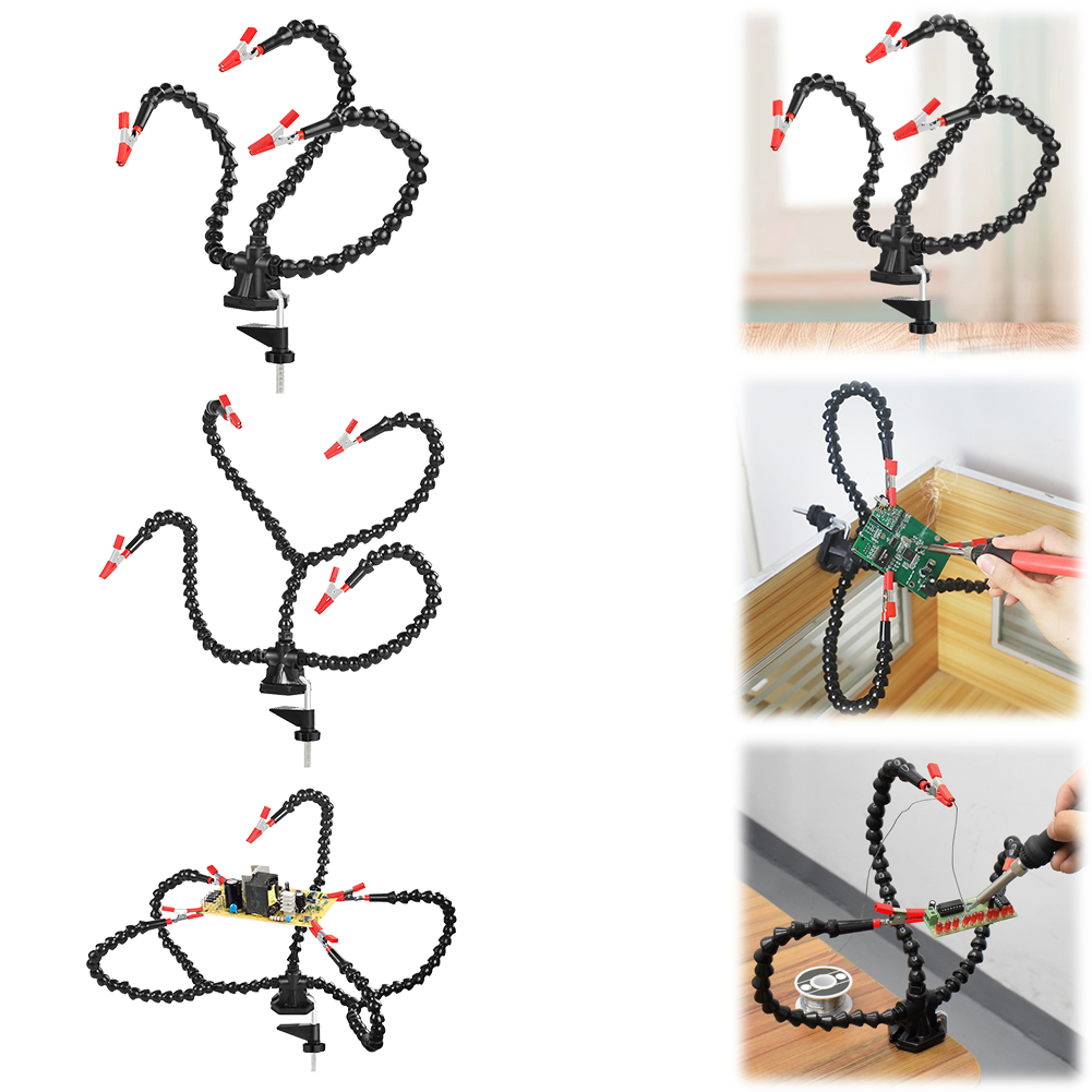 Desk Clamp Soldering Third Han - Electronic Repairing review and price