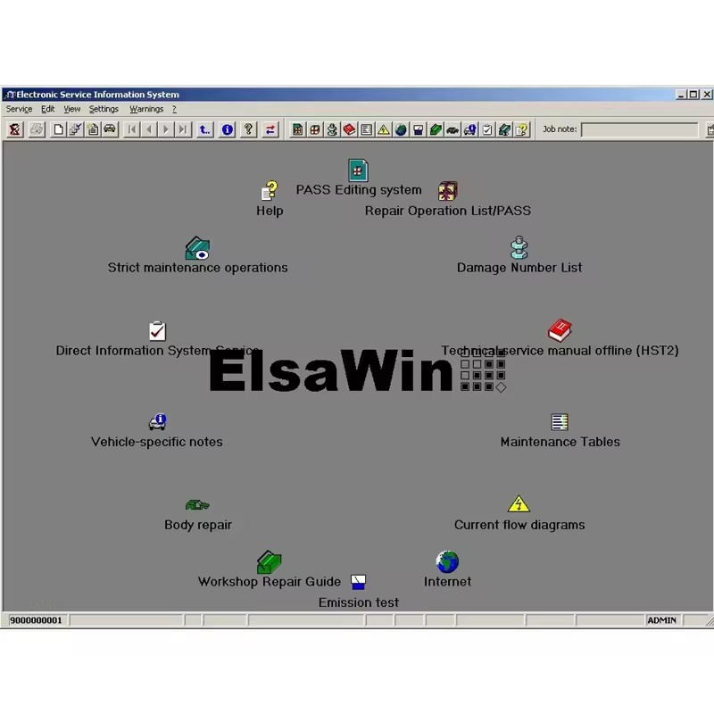 2023 hot elsawin 6.0 with etka - Electronics Repair Parts review and price