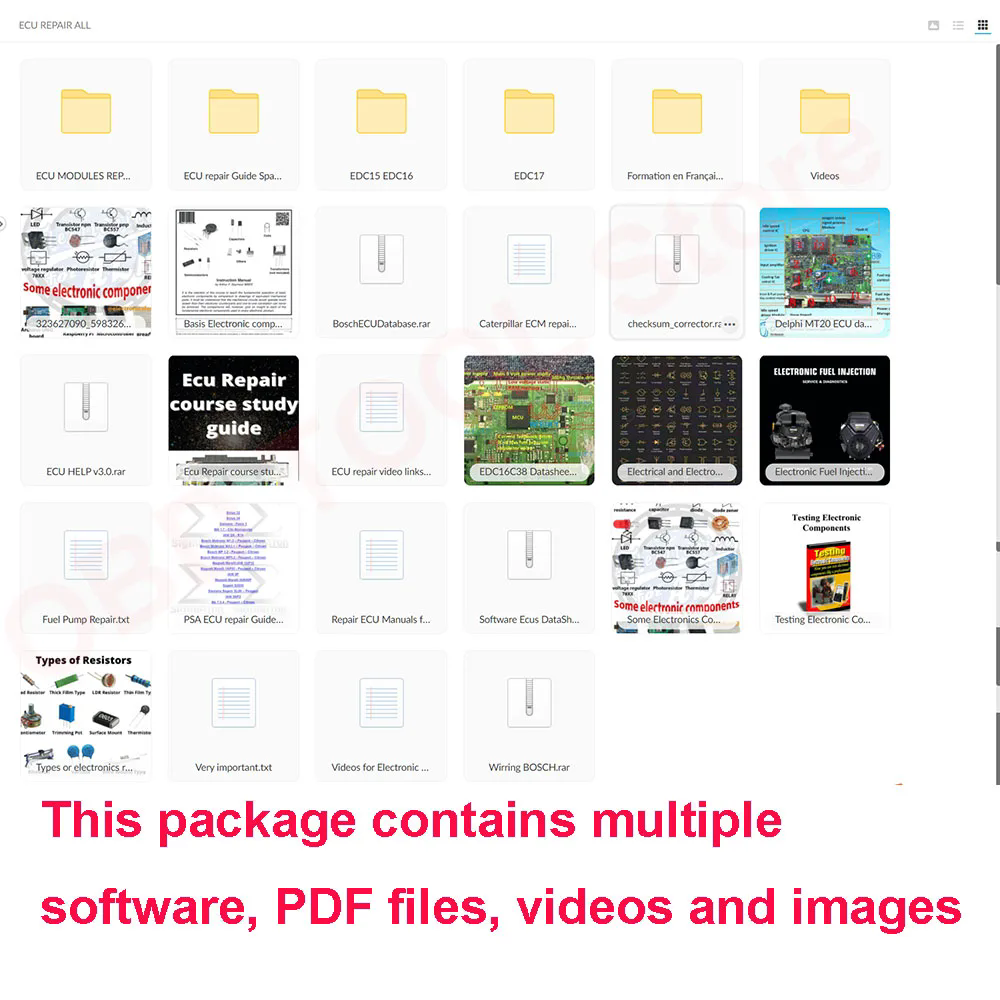 ECU Repair Training Guide Pack - Electronics Repair Guide review and price