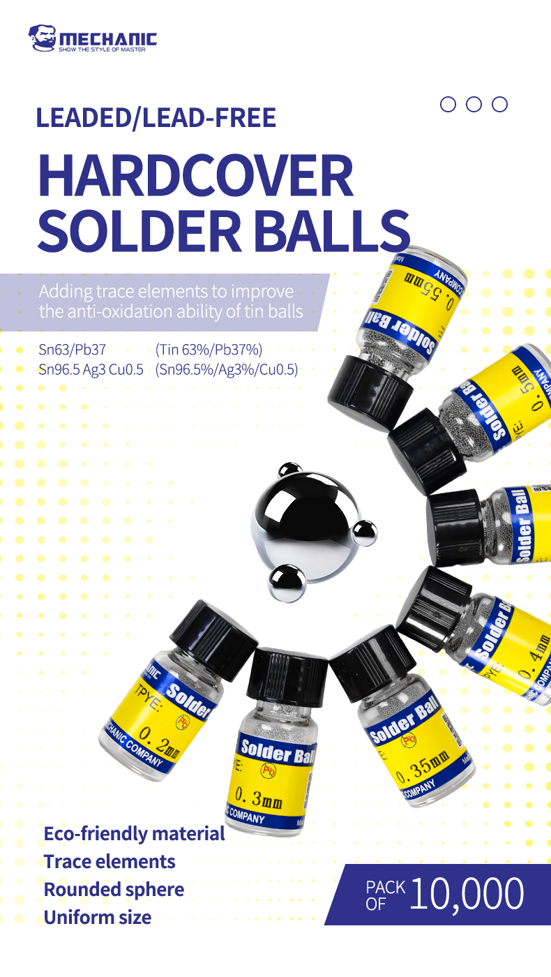 MECHANIC Leaded Solder Balls 0 - Electronics Repair Service review and price