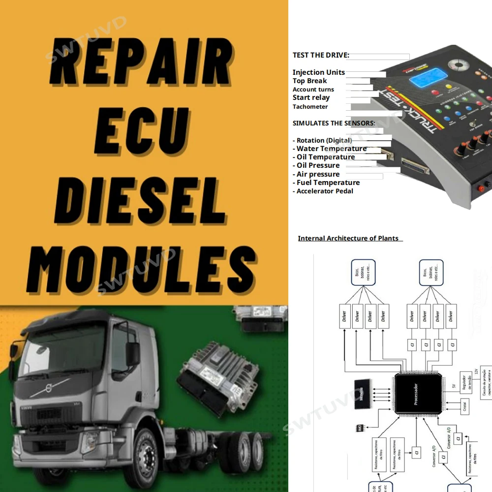 PACK 5 ECU REPAIR  Manuals Rep - Electronics Repair Guide review and price