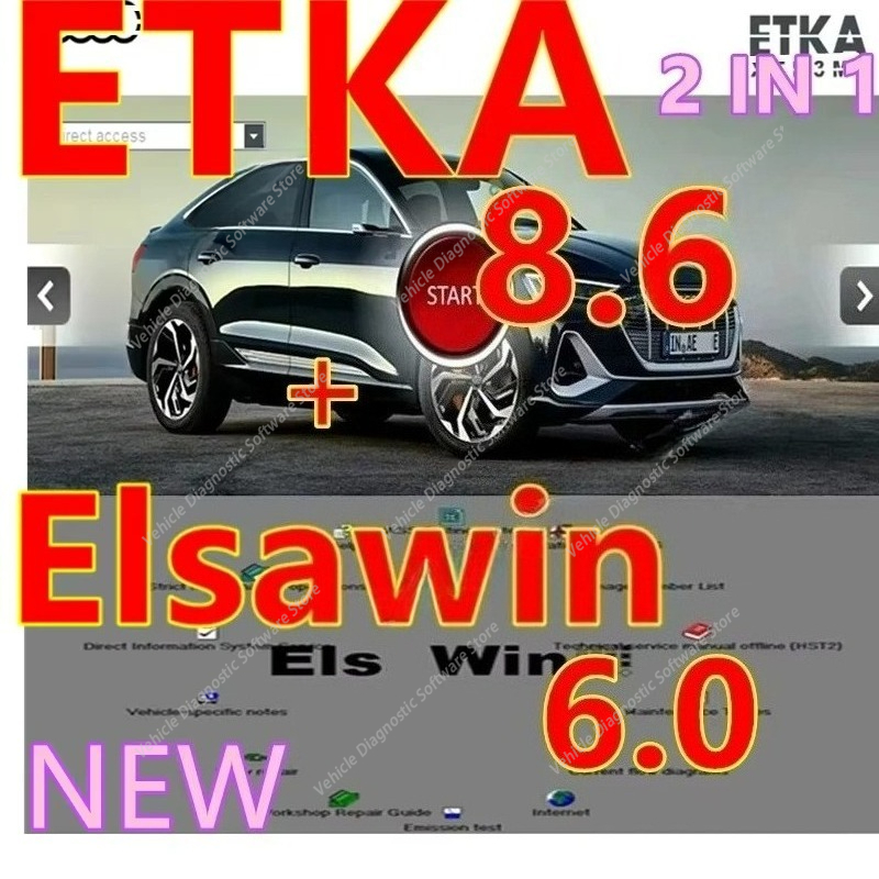 2026 Hot elsawin 6.0 with etka - Electronics Repair Parts review and price