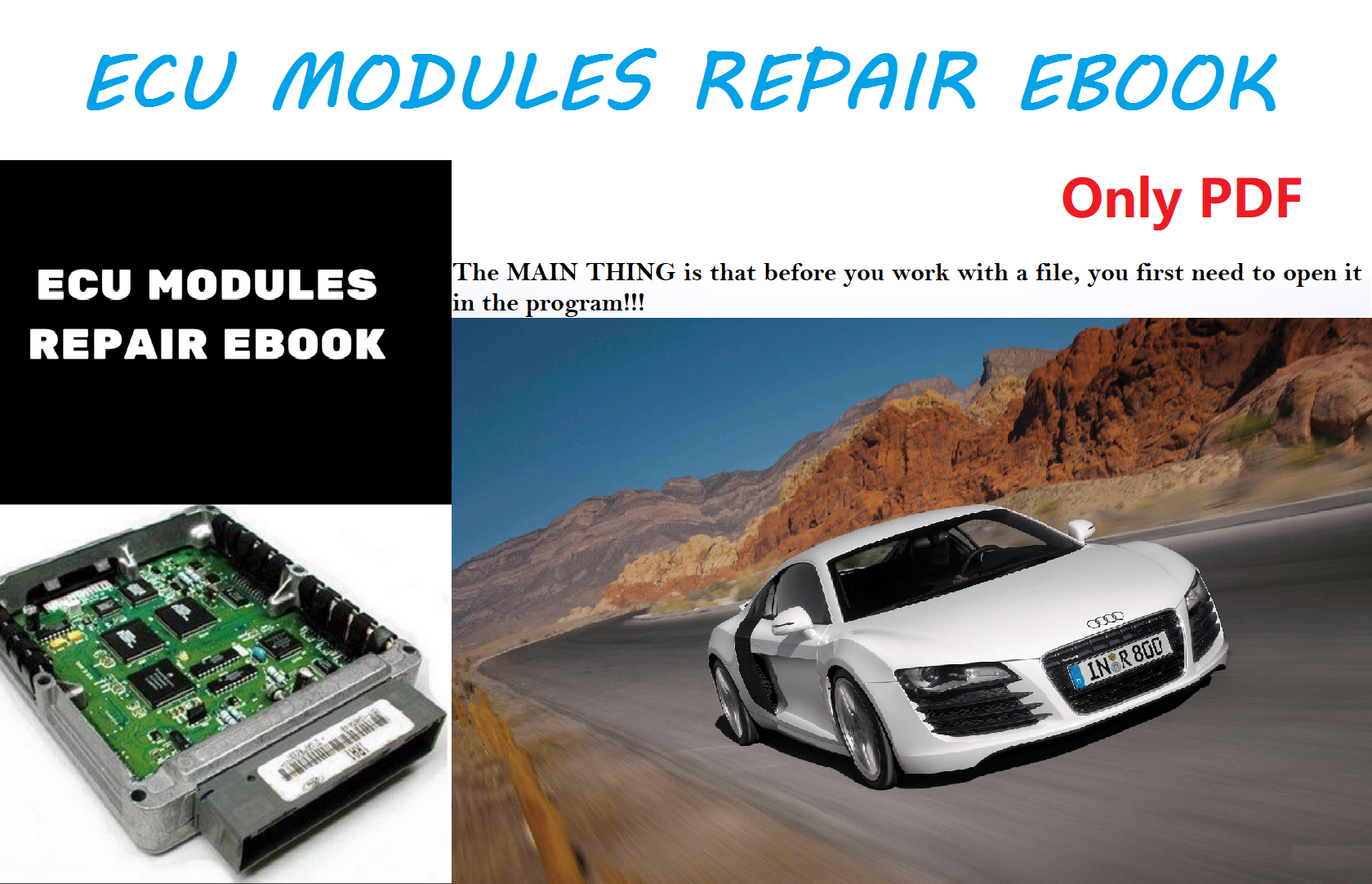 ECU Modules Repair Ebook - Com - Electronics Repair Guide review and price