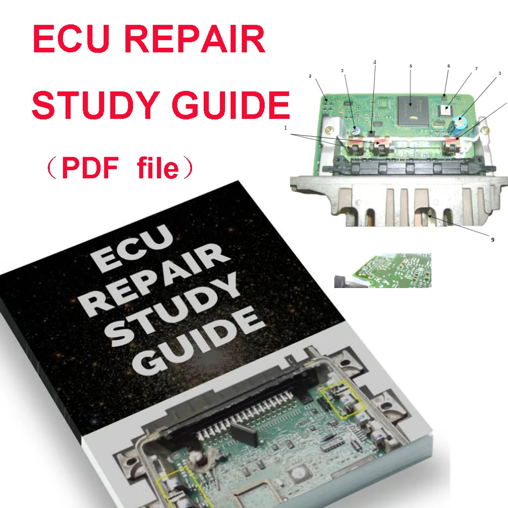 5 PCS ECU REPAIR Manuals E-BOO - Electronics Repair Guide review and price