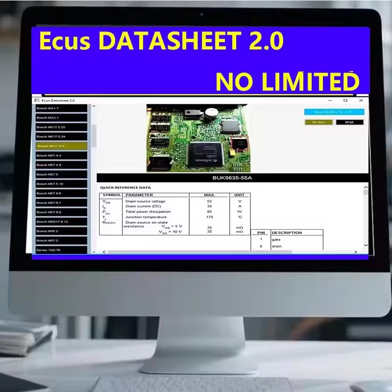ECU Datasheet 2.0 Automotive E - Electronics Repair Guide review and price