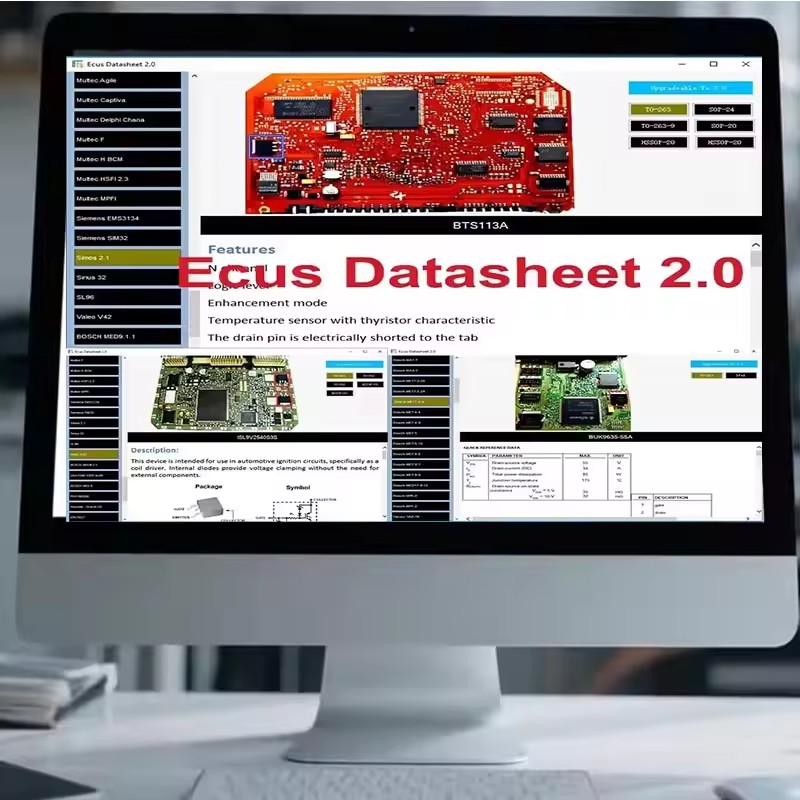 ECU Datasheet 2.0 Automotive E - Electronics Repair Guide review and price