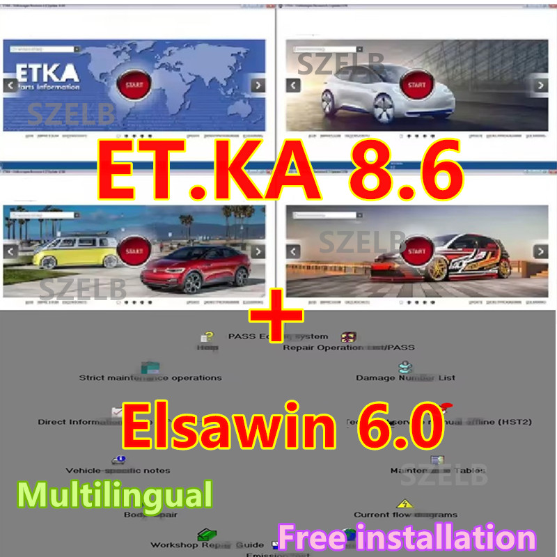 Newest ET KA 8.6+Elsawin 6.0Fo - Electronics Repair Parts review and price